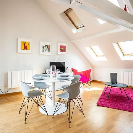 Apartament Le Balcon Fleuri Centre Robertsau Tram Jardiniers *