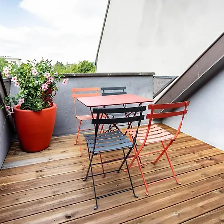 Le Balcon Fleuri Centre Robertsau Tram Jardiniers Apartment Strasbourg